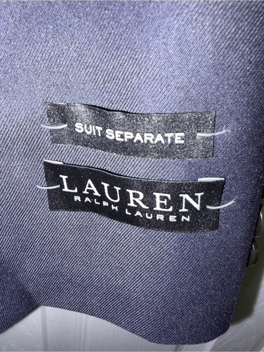 NEW  Ralph Lauren navy Two-Button Sport Coat size 16